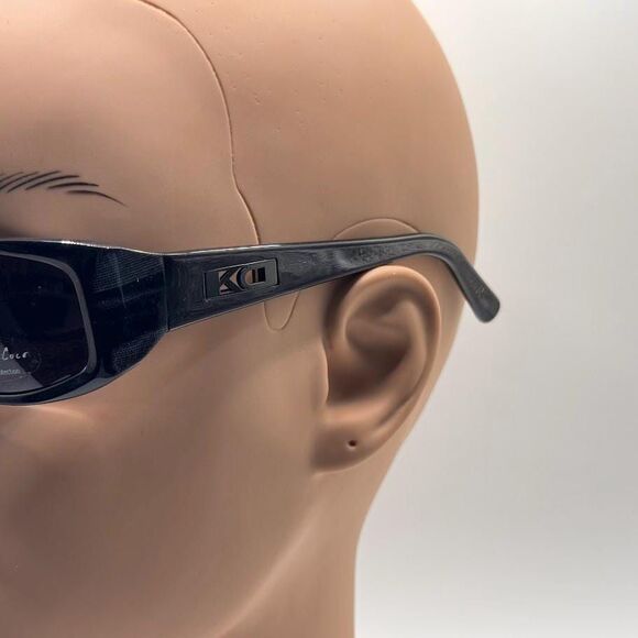 NOS Vintage Y2K Designer Sunglasses | Kenneth Cole | KC 201 | Narrow Black Zyl main image 11